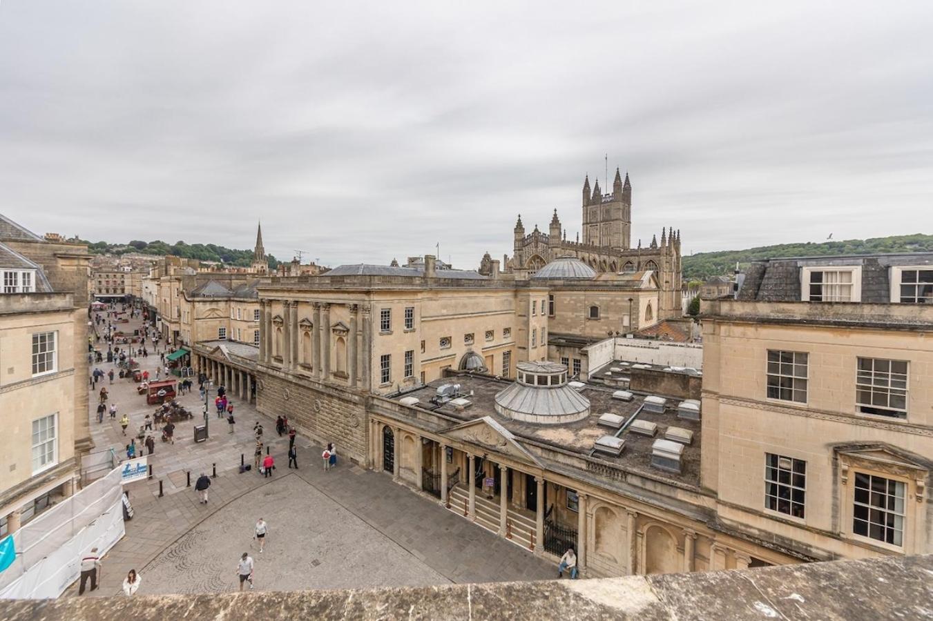 Bath Abbey View - City Centre Appartement Buitenkant foto